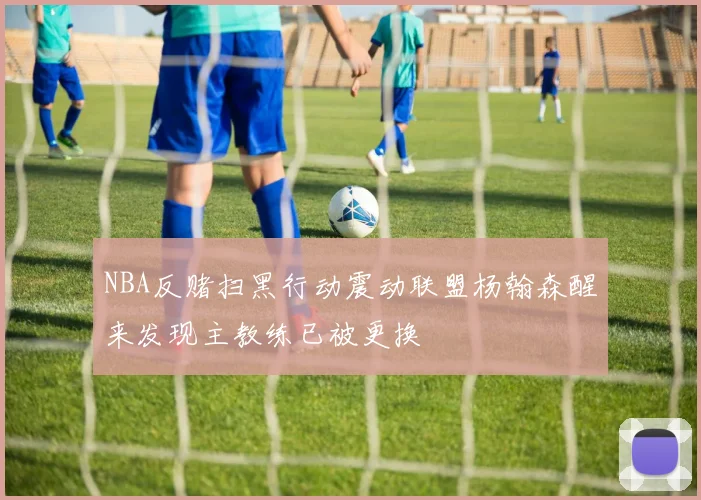 NBA反赌扫黑行动震动联盟杨翰森醒来发现主教练已被更换